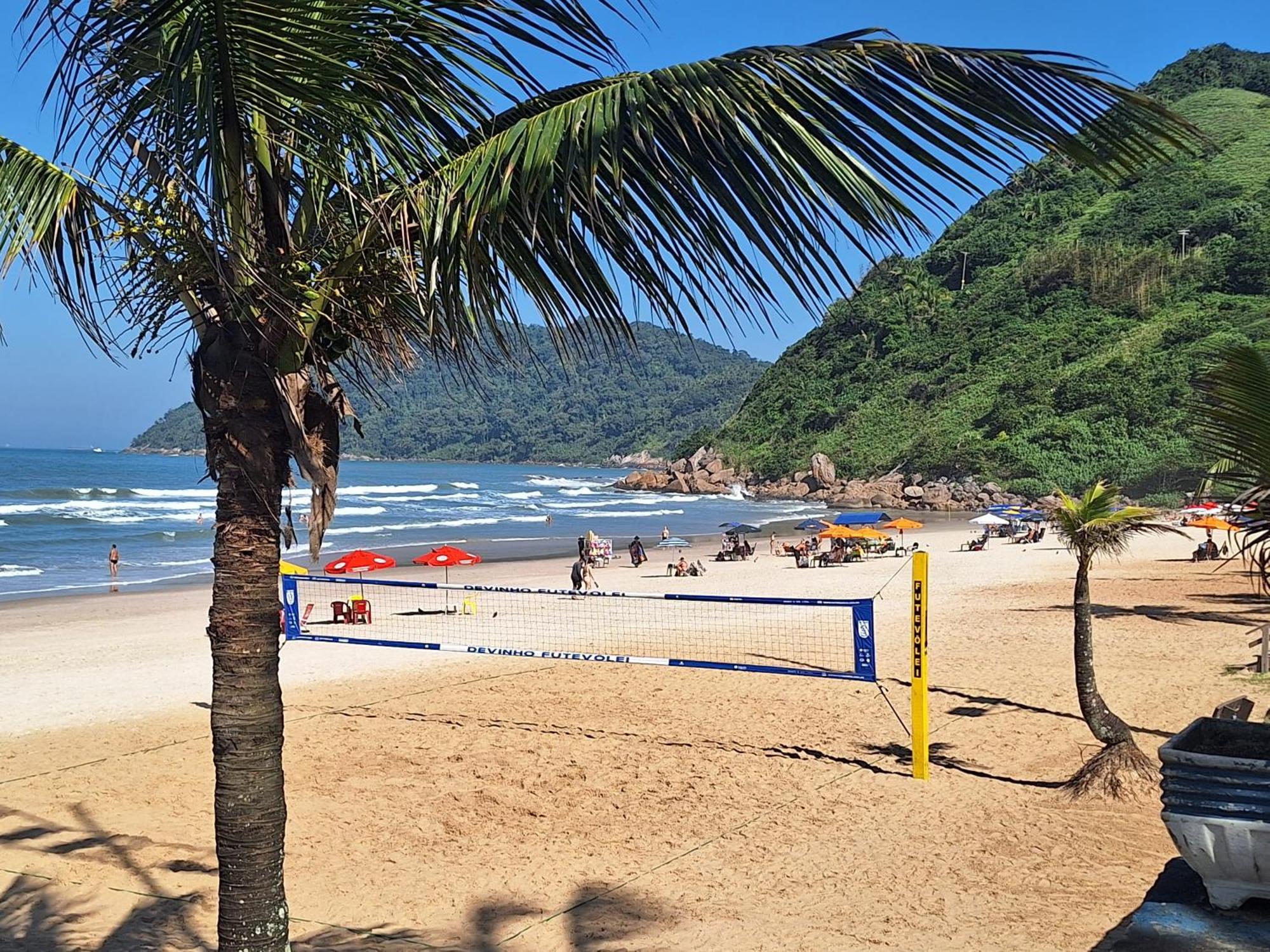 Duplex Pe Na Areia, Praia Do Tombo - Guaruja/Sp. Dış mekan fotoğraf