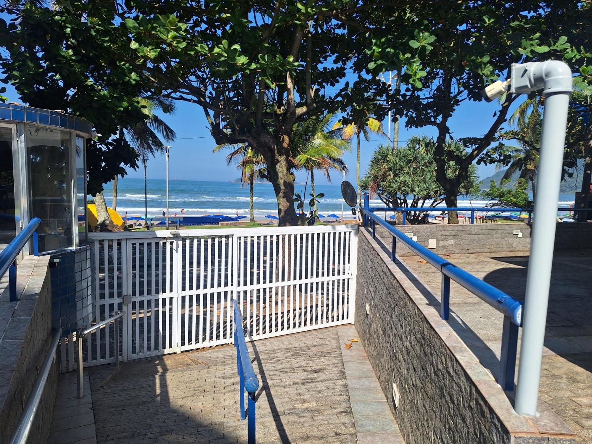 Duplex Pe Na Areia, Praia Do Tombo - Guaruja/Sp. Dış mekan fotoğraf