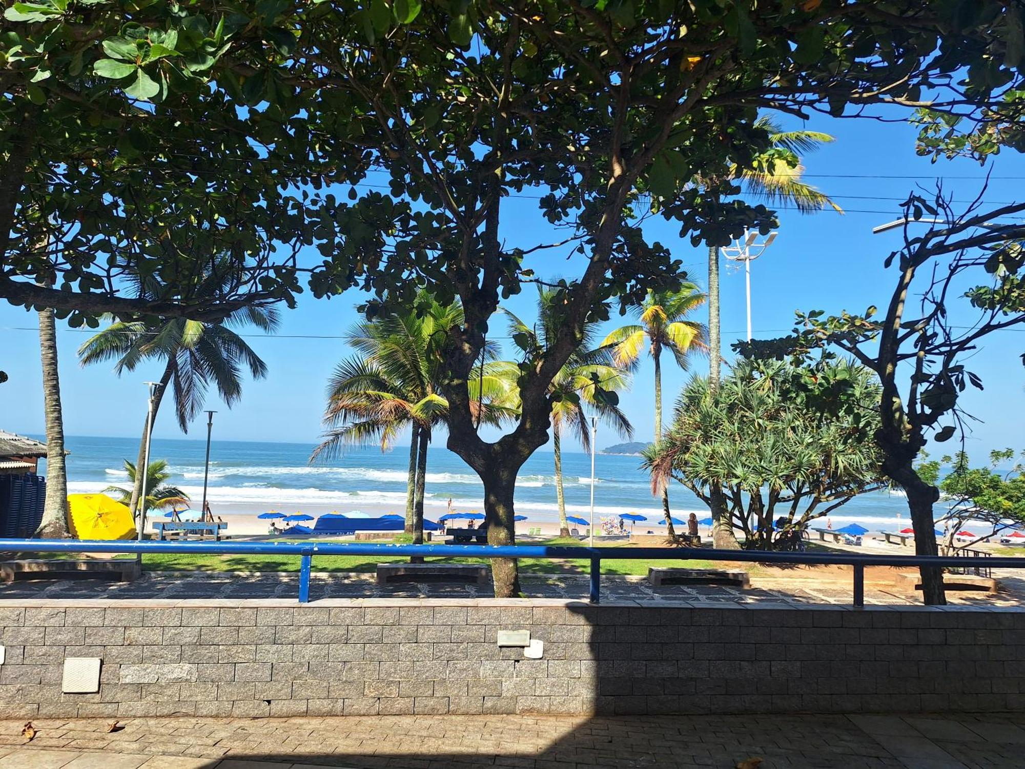Duplex Pe Na Areia, Praia Do Tombo - Guaruja/Sp. Dış mekan fotoğraf